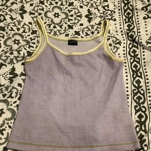 Ladies sleeveless tee shirt